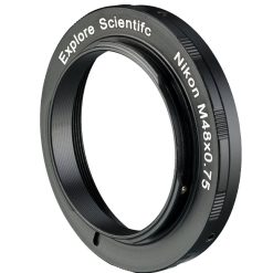 Bresser Explore Scientific Bague D'Appareil Photo M48X0,75 Pour Nikon | Correcteurs & Reducteurs