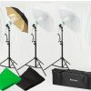 Bresser Set D'Eclairage Lumiere Du Jour Et De Fond De Studio Bresser Br-2120 1600W | Sets De Lumiere Du Jour