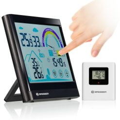 Bresser Thermo-Hygrometre Bresser Ventair Avec Ecran Tactile Et Recommandation De Ventilation | Stations Meteo