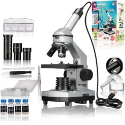 Bresser Microscope Bresser Junior 40X-1024X Avec Camera Oculaire Hd | Microscopie