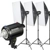 Bresser Bresser Brm-300Am Kit De Flashs De Studio 3X 300W | Kits Flash De Studio