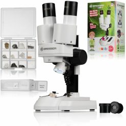 Bresser Stereo Microscope Bresser Junior 20X-50X Double Eclairage Led | Microscopie