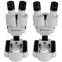 Bresser Stereo Microscope Bresser Junior 20X-50X Double Eclairage Led | Microscopie