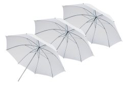 Bresser Bresser Sm-02 Parapluie Translucide Blanc 84 Cm - 3 Pieces | Parapluies De Studio