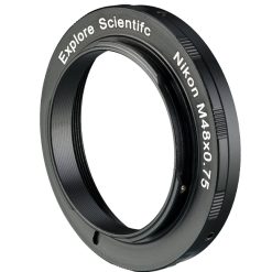 Bresser Explore Scientific Bague D'Appareil Photo M48X0,75 Pour Nikon | Adaptateurs