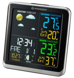 Bresser Station Meteo Bresser Climatemp Tb Avec Ecran Lcd Couleur | Stations Meteo