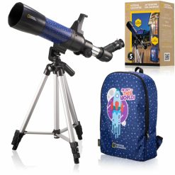 Bresser National Geographic Telescope Pour Enfants Avec Application De Realite Augmentee | Astronomie