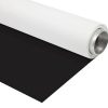 Bresser Bresser Fond Vinyle Noir/Blanc Sur Rouleau 1,35 X 6M | Fonds Vinyl