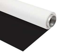 Bresser Bresser Fond Vinyle Noir/Blanc Sur Rouleau 1,35 X 6M | Fonds Vinyl