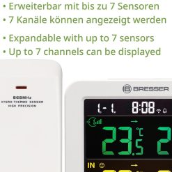 Bresser Thermometre / Hygrometre Bresser Tuya Smart Home A 7 Canaux | Stations Meteo