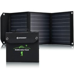 Bresser Chargeur Solaire Portable Bresser 40 Watt Avec Port Usb Et Connecteur D'Alimentation | Alimentation Electrique