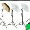 Bresser Set D'Eclairage Lumiere Du Jour Et De Fond De Studio Bresser Br-2120 1600W | Lampes Lumiere Du Jour