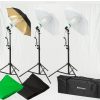 Bresser Set D'Eclairage Lumiere Du Jour Et De Fond De Studio Bresser Br-2120 1600W | Systemes De Fonds