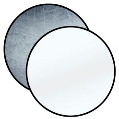 Bresser Reflecteur Pliable 2-En-1 Bresser Tr-8 Argent/Blanc 110Cm Rond | Reflecteurs