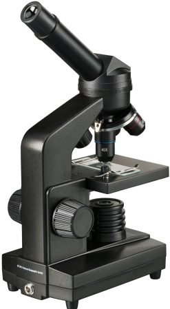 Bresser National Geographic 40X-1280X Microscope Avec Support Pour Smartphone | Microscope D'Enseignement