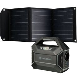 Bresser Bresser Set Station D'Alimentation 100 Watts + Chargeur Solaire 40 Watt | Alimentation Electrique