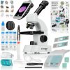 Bresser Microscope Bresser Junior 40-640X Avec Set D'Accessoires Intelligents Avec Code Qr Pour Plus D'Informations | Microscopie