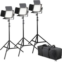 Bresser Bresser Lampe De Surface Br-600Mb Triple Kit | Sets De Led