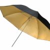 Bresser Bresser Br-Bg110 Parapluie Reflecteur Noir/Dore 110Cm | Parapluies De Studio