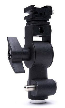 Bresser Bresser B-30 D-Bracket Support De Flash Avec Tete Inclinable | Accessoires Pour Flashs