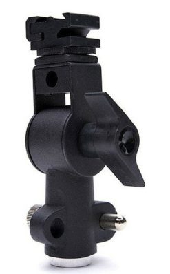 Bresser Bresser B-30 D-Bracket Support De Flash Avec Tete Inclinable | Accessoires Pour Flashs