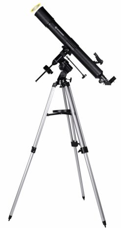 Bresser Bresser Quasar 80/900 Eq3 Telescope A Lentille Avec Adaptateur Pour Smartphone & Filtre Solaire | Telescopes