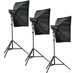 Bresser Bresser Brt-210B Kit De Flash De Studio 3 X 200 W | Kits Flash De Studio