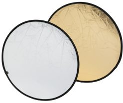 Bresser Reflecteur Pliable 2-En-1 Bresser Br-Tr5 Or/Argent 60Cm Rond | Reflecteurs