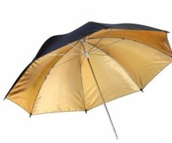 Bresser Bresser Br-Bg83 Parapluie Reflecteur Noir/Dore 83Cm | Parapluies De Studio