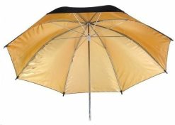 Bresser Bresser Br-Bg83 Parapluie Reflecteur Noir/Dore 83Cm | Parapluies De Studio