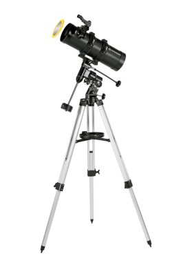 Bresser Bresser Pluto 114/500 Eq3 Telescope A Miroir Avec Adaptateur Smartphone & Filtre Solaire | Telescopes