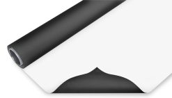 Bresser Bresser Fond Vinyle Noir/Blanc 2,00 X 3M Sur Rouleau | Fonds Vinyl