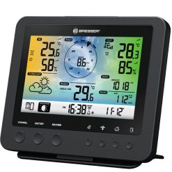 Bresser Bresser Station Meteo Couleur Wifi Avec Capteur Exterieur 5-En-1 | Centrale Meteo