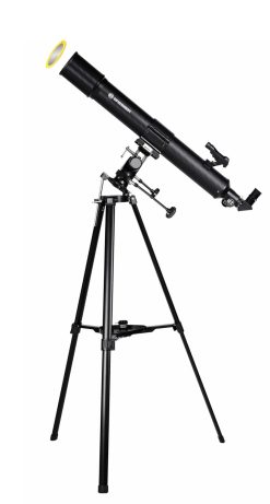 Bresser Bresser Taurus 90/900 Mpm Telescope A Lentille Avec Adaptateur Smartphone & Filtre Solaire | Telescopes