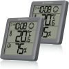 Bresser Bresser Climate Smile Thermo- / Hygrometre, Set De 2 Pieces | Climat Ambiant Et Qualite D'Air