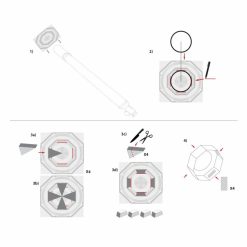 Bresser Filtre Solaire Explore Scientific Sun Catcher Pour Telescopes Avec Un Diametre D'Ouverture De 150-165Mm Ou Telescopes Refracteurs Schmidt-Cassegrain De +8