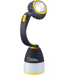 Bresser Lampe Outdoor 3En1 National Geographic Lanterne, Lampe De Poche, Lampe De Table | Camping