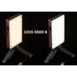 Bresser Eclairage De Poche En Continu A Led 9 W Bresser Bi-Color Pour L'Utilisation Nomade Et La Photographie Avec Un Smartphone | Led