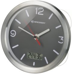 Bresser Horloge Pour Salle De Bain Bresser Mytime Thermo/Hygro - Gris | Horloges