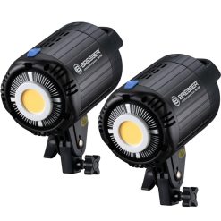 Bresser Set D'Eclairage Lumiere Du Jour Led Cob Br-60S Bresser 60 W | Sets De Led