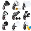 Bresser Jeu De 7 Pieces De Modificateur De Lumiere Bresser Br-Set7 Pour Flashs Cobra | Softboxes