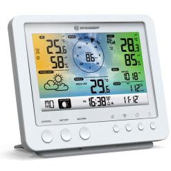 Bresser Bresser Station Meteo Couleur Wifi Avec Capteur Exterieur 5-En-1 | Centrale Meteo