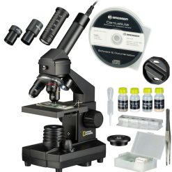 Bresser National Geographic 40X-1024X Microscope (Valise Et Oculaire Usb Compris) | Microscopie