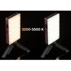 Bresser Eclairage De Poche En Continu A Led 9 W Bresser Bi-Color Pour L'Utilisation Nomade Et La Photographie Avec Un Smartphone | Photographie Au Smartphone