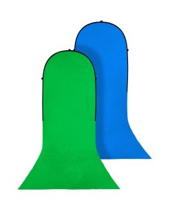 Bresser Bresser Br-Tr16 Fond De Studio Pliable Vert/Bleu 180X240+240 | Fonds Pliables