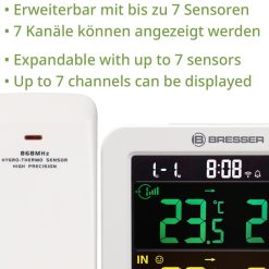 Bresser Thermometre / Hygrometre Bresser Tuya Smart Home A 7 Canaux | Thermometre/Hygrometre