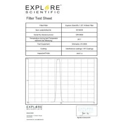 Bresser Filtre Pour Nebuleuse H-Beta 1,25'' Explore Scientific | Filtres